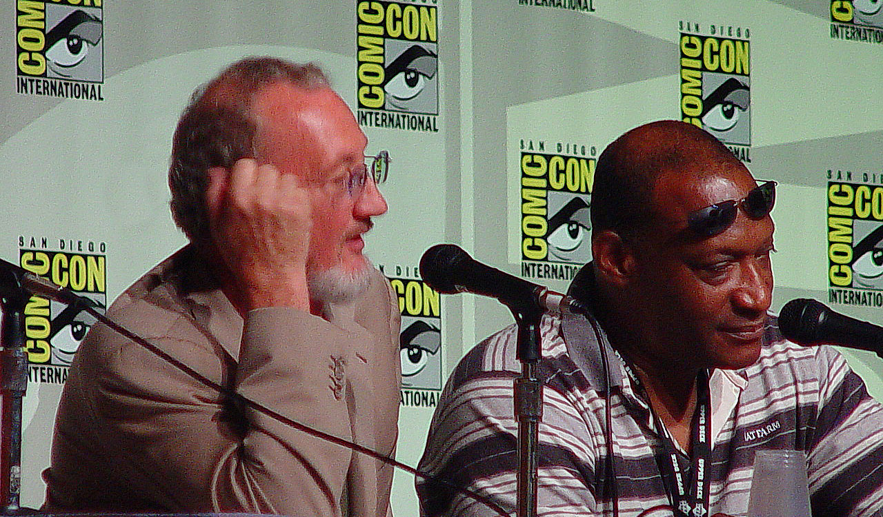 Hatchet ComicCon Robert Englund and Tony Todd