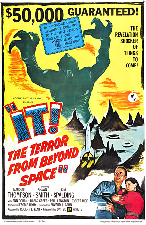 IT! THE TERROR FROM BEYOND SPACE movie review