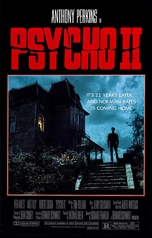 Psycho II movie poster