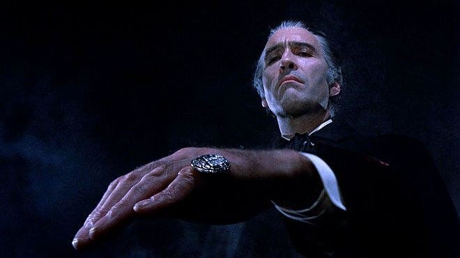 Christopher Lee in DRACULA A.D. '72