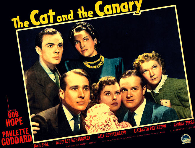 THE CAT AND THE CANARY cast