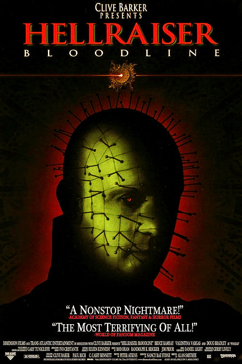 HELLRAISER: BLOODLINE DVD