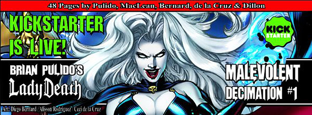 Lady Death Malevolent Decimation #1