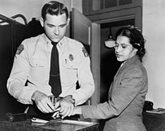 Rosa parks Arrested